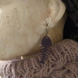 #190 Fishbone Earrings